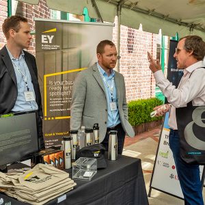EY sponsor table at The SPAC Conference 2022